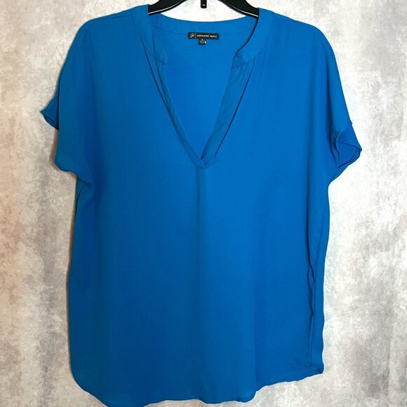 Adrianna Papell Tops - Womens Adrianna Papell Blouse Tunic. Size Medium. Turquoise